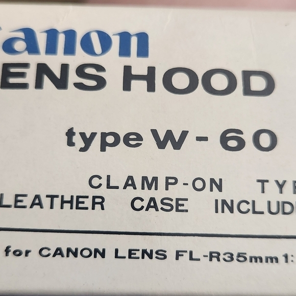 Canon W-60 Lens Hood with Case - Picture 7 of 10